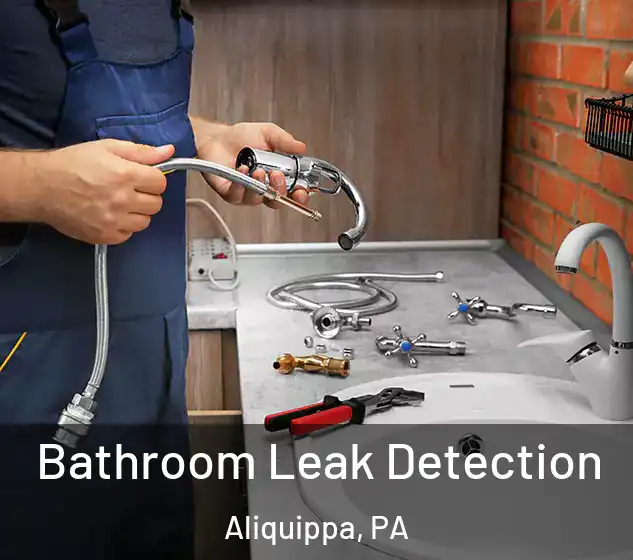  Bathroom Leak Detection Aliquippa, PA