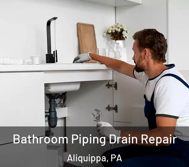  Bathroom Piping Drain Repair Aliquippa, PA