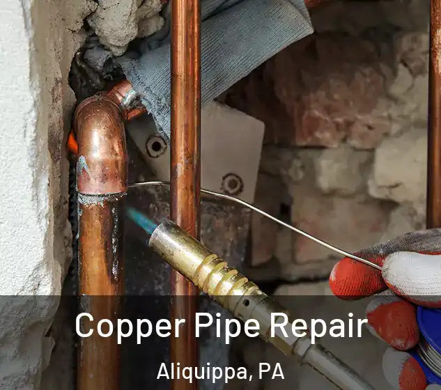  Copper Pipe Repair Aliquippa, PA