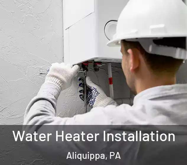  Water Heater Installation Aliquippa, PA